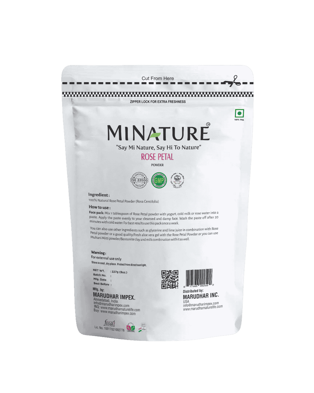 Rose Petal Powder, Minature, Ayurveda Store NZ