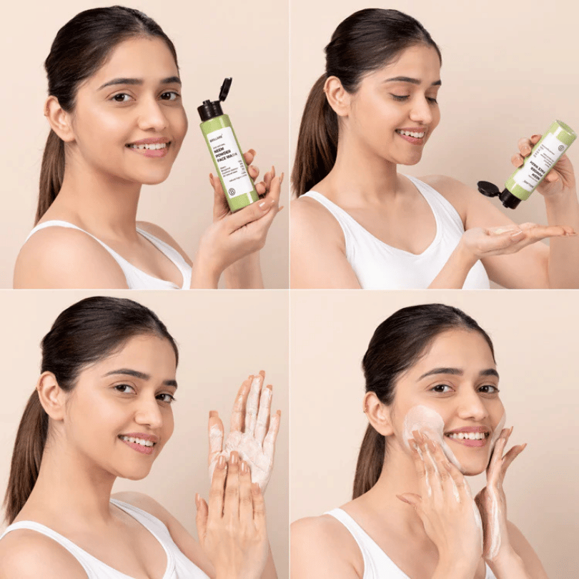 Neem Powder Face Wash For Acne-Prone Skin 30gms