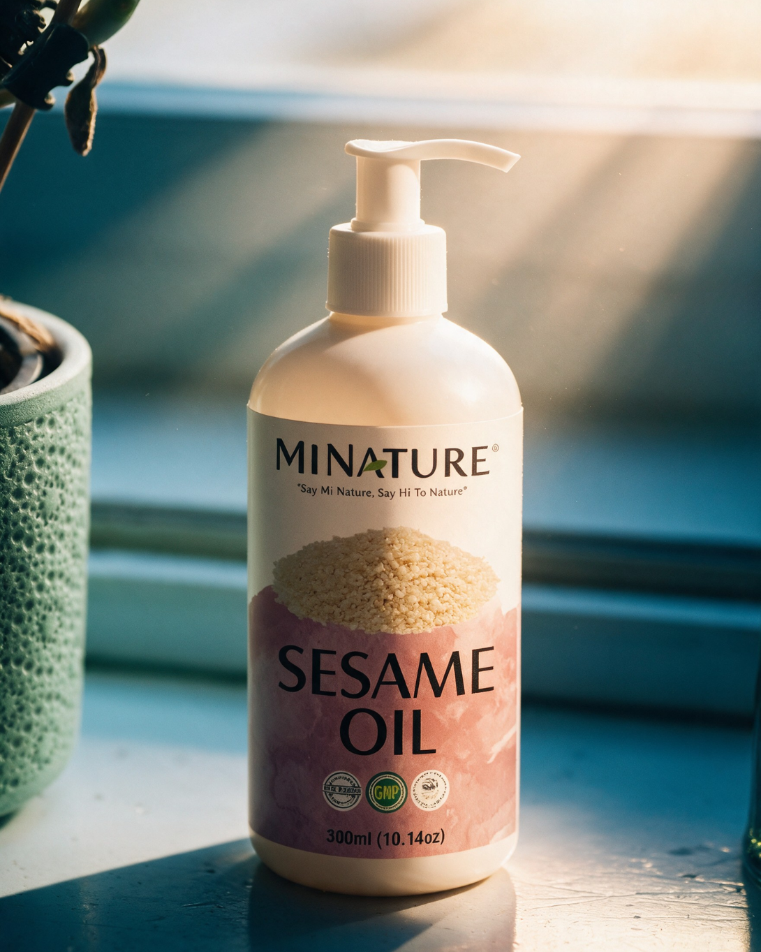 Cold Pressed Sesame Oil – For Skin & Hair 300ml